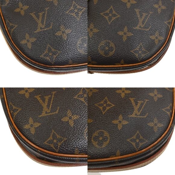 LOUIS VUITTON Jeune Fille MM Shoulder Bag Monogram Leather Brown M51226 30EF109 - Picture 7 of 16
